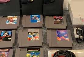 NES Console Nintendo Entertainment System Console Boxed With 13 Games 