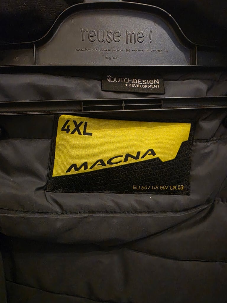 MACNA motorbike jacket 4XL