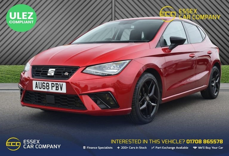 2018 SEAT Ibiza 1.0 TSI FR Hatchback 5dr Petrol Manual Euro 6 (s/s) GPF (95 ps) Hatchback Petrol ...