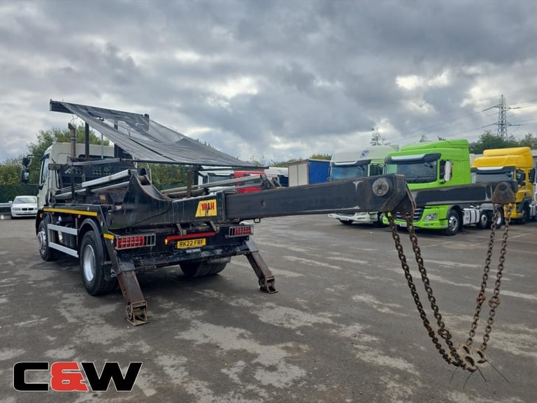 2022 (22) DAF FA LF 230 18T 4x2 Skip Loader - 147,000KMS