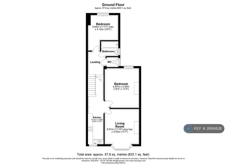 2 bedroom flat in Harbut Road, London, SW11 (2 bed) (#2666828)