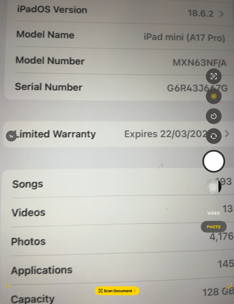 iPad mini (A17 Pro)