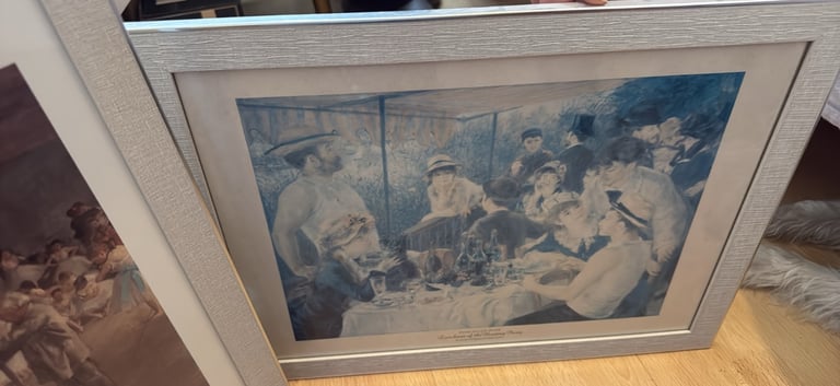 Set of prints framed 