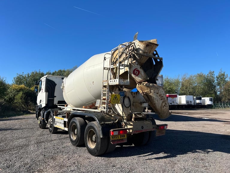 Renault C (C) 430 8x4 McPHEE MIXER , JUST ARRIVED . WATCH THE VIDEO
