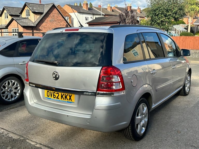 2012 62 VAUXHALL ZAFIRA 1.7 CDTI ECOFLEX EXCLUSIV MPV 5DR DIESEL MANUAL EURO 5 (