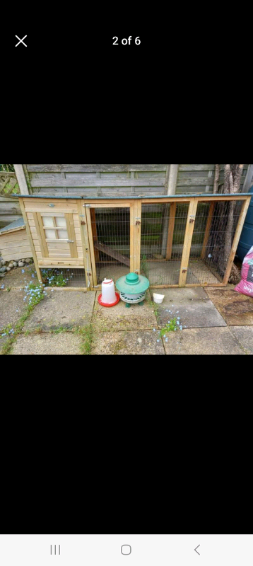 Chicken coop and run for sale 