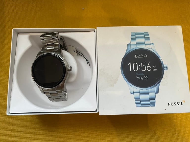 Fossil q Marshall smart watch like new worn once 