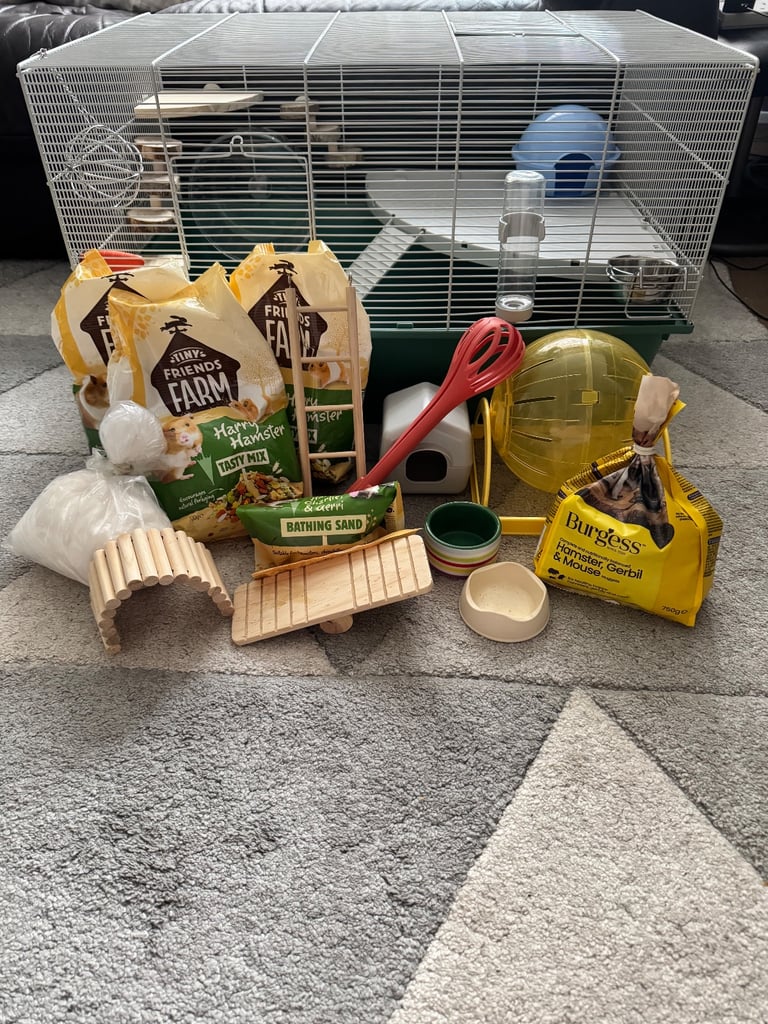Hamster cage