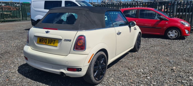 2010 MINI Convertible 1.6 Cooper [122] 2dr CONVERTIBLE Petrol Manual