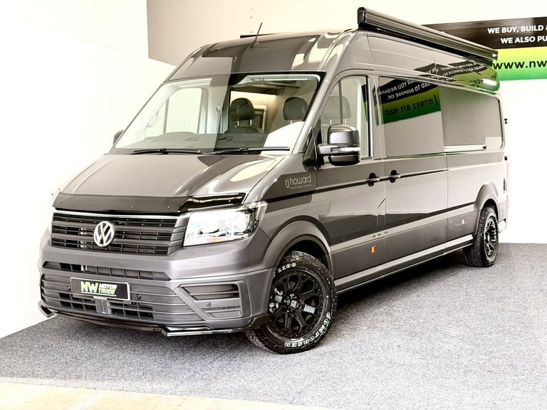 2023 Volkswagen Crafter Motorhome Race Van Camper Van 2.0 VW Crafter Camper Van Race Van Garage m...