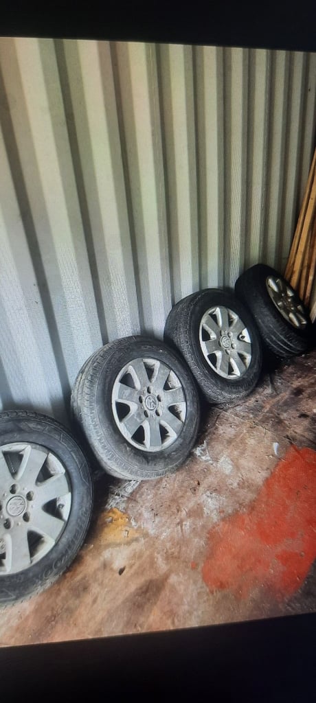 Vw Transporter alloy wheels & tyres 215/65/16c