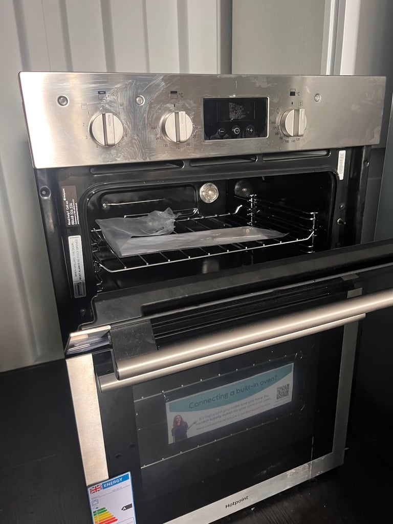 HOTPOINT Class 4 DD4 541 IX Electric Double Oven - Stainless Steel
