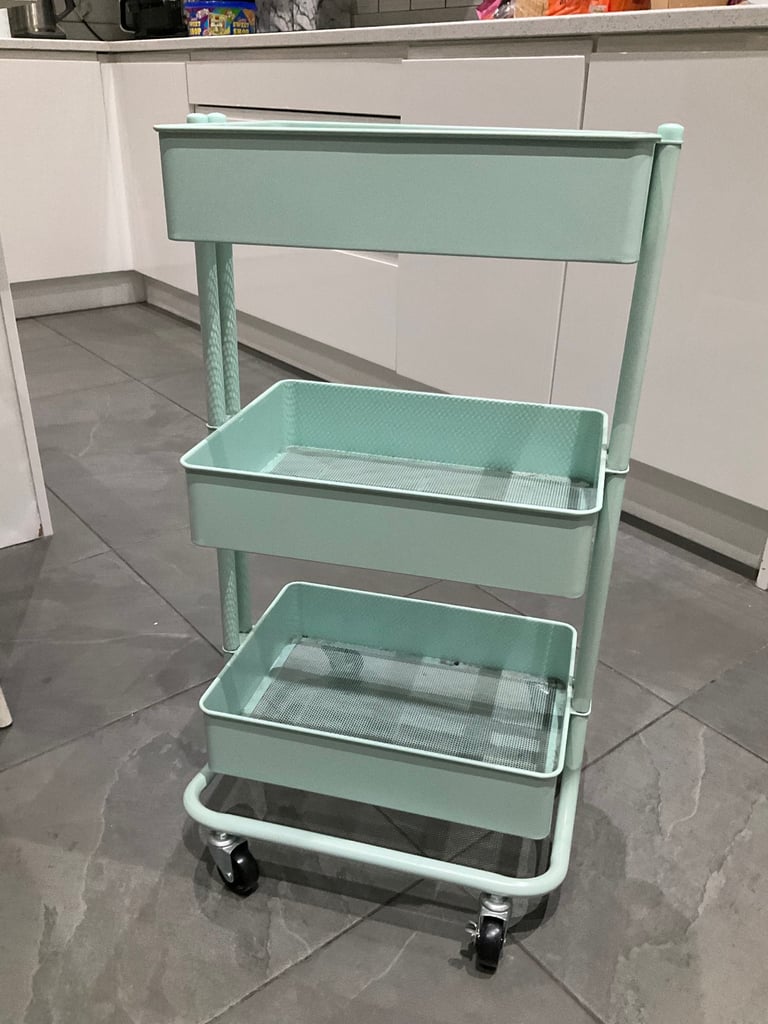 image for Metal storage trolley