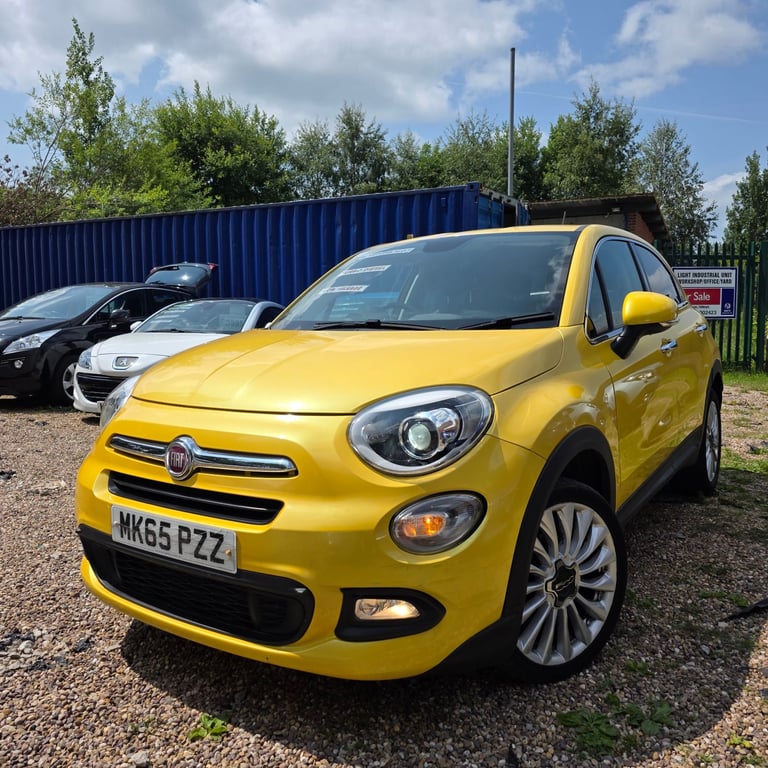 image for FIAT 500X LOUNGE  1.6 DIESEL 120 BHP YEAR 2015 LOW MILES 75K 12 MONTHS MOT £20 ROAD TAX PER YEAR 