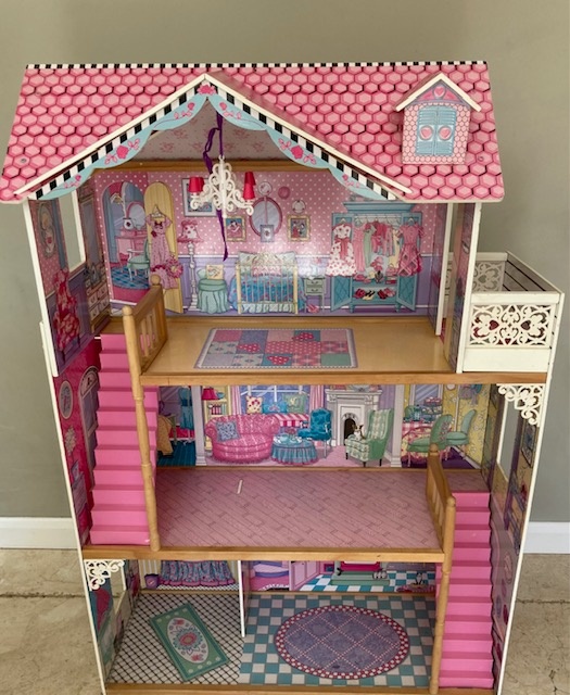 image for Early Learning Rosebud Dolls House 