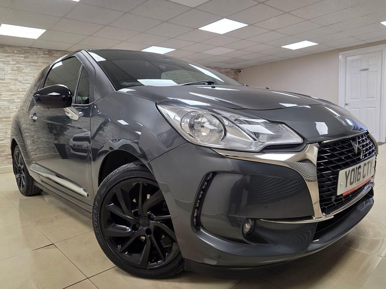 image for DS AUTOMOBILES DS 3 1.6 BlueHDi Grey Manual Diesel 2016 WARRANTY 12 MONTHS MOT