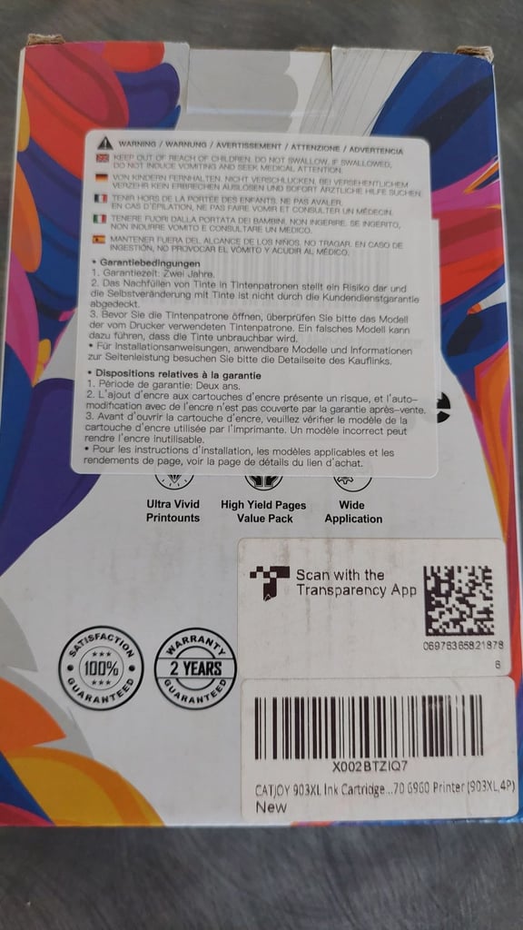 903 ink cartridges 