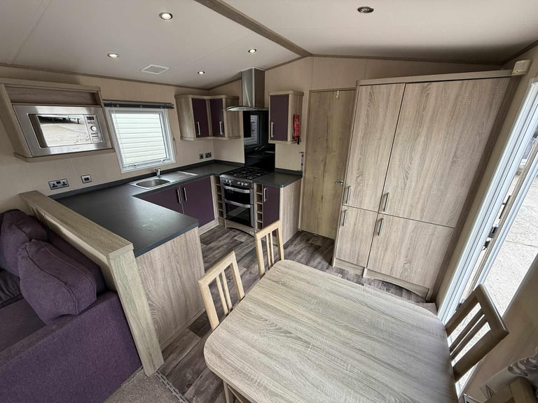 2 Bed Static Caravan - DG, CH, French Doors, Ensuite - Offsite Sale for Own Land