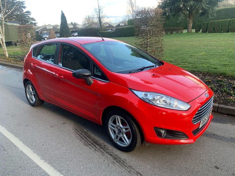2013 Ford Fiesta 1.0T EcoBoost Zetec Euro 5 (s/s) 5dr Hatchback Petrol Manual