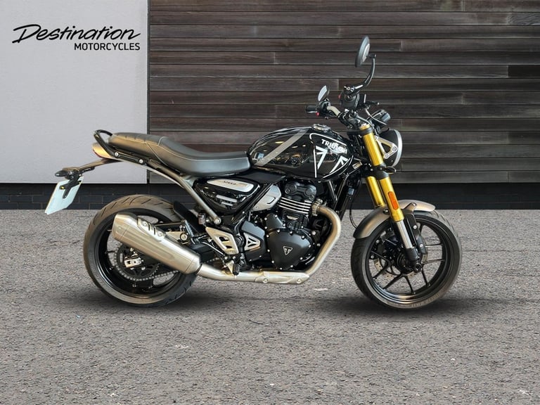 2025 Triumph Speed 400 STANDARD COLOUR Petrol black 6 Speed