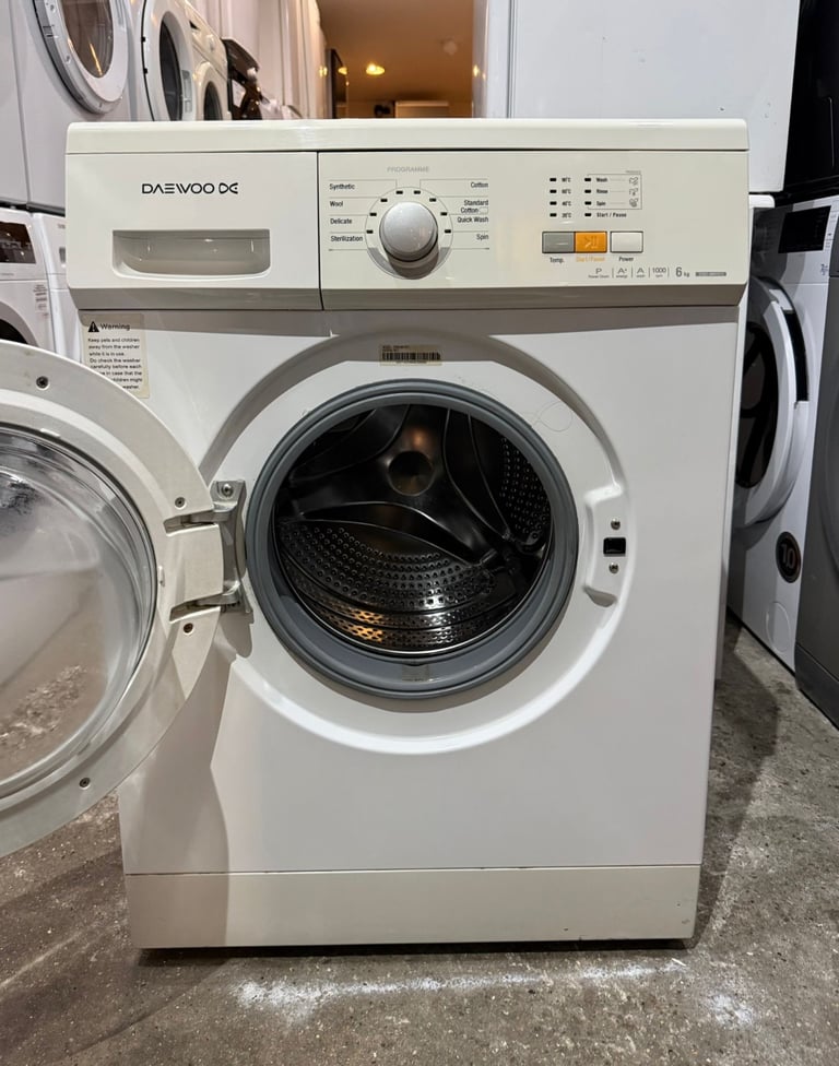 Daewoo Washing Machine With Free Delivery N Warranty 