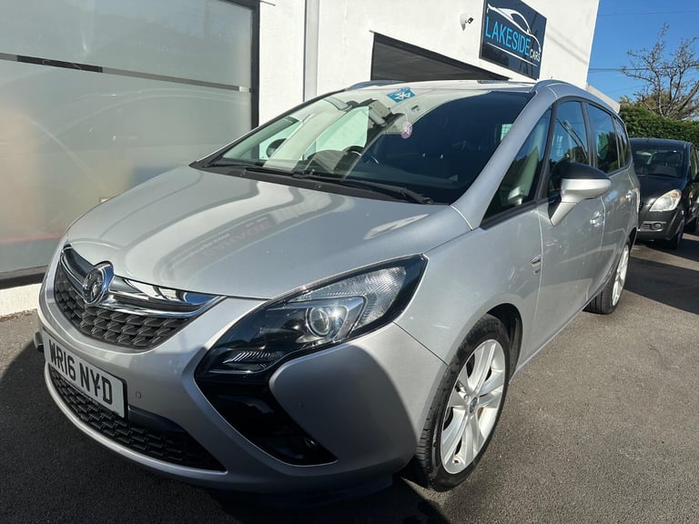 VAUXHALL ZAFIRA TOURER 1.4 i Turbo SRi Silver Manual Petrol 2016
