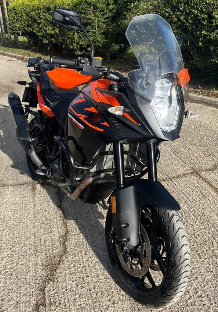 2019 19 KTM ADVENTURE 1090 ORANGE NICE 7k MILES HISTORY HPI CLEAR TOURER