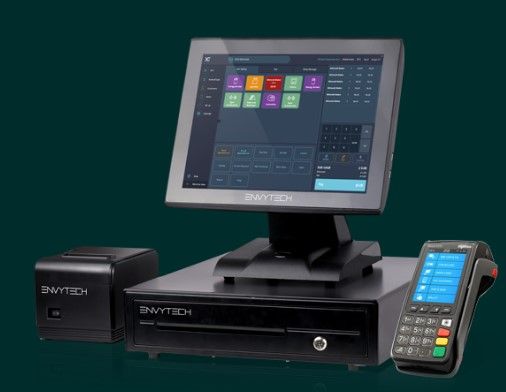 image for Full Touchscreen EPOS System for Hospitality POS Cash Register Till Bar Pub Cafe Restaurant Coffee