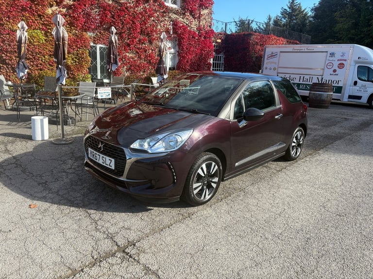 2017 DS DS 3 1.2 PureTech Chic Hatchback 3dr Petrol Manual Euro 6 (82 ps)