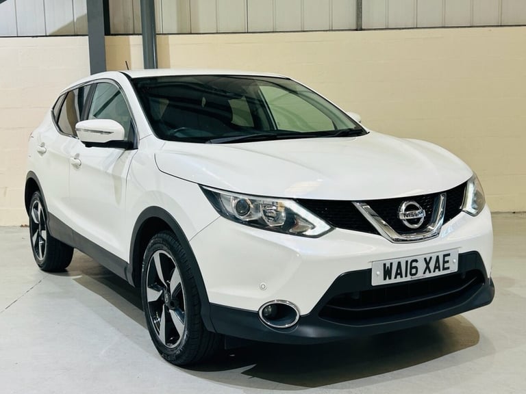 image for NISSAN QASHQAI 1.5 DCI N-TEC SUV *ULEZ OK* DIESEL MANUAL 110 WHITE 2016