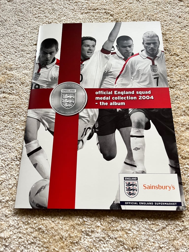 image for Official England 2004 Medal Collection Complete 