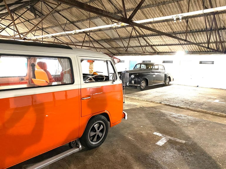 Car storage Indoor Cherished Car & Motorhome Storage/Parking/Care Packages Dore 