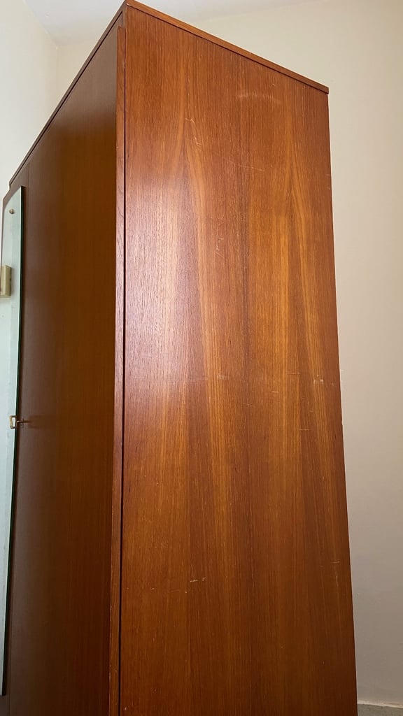 Sturdy mid century wardrobe