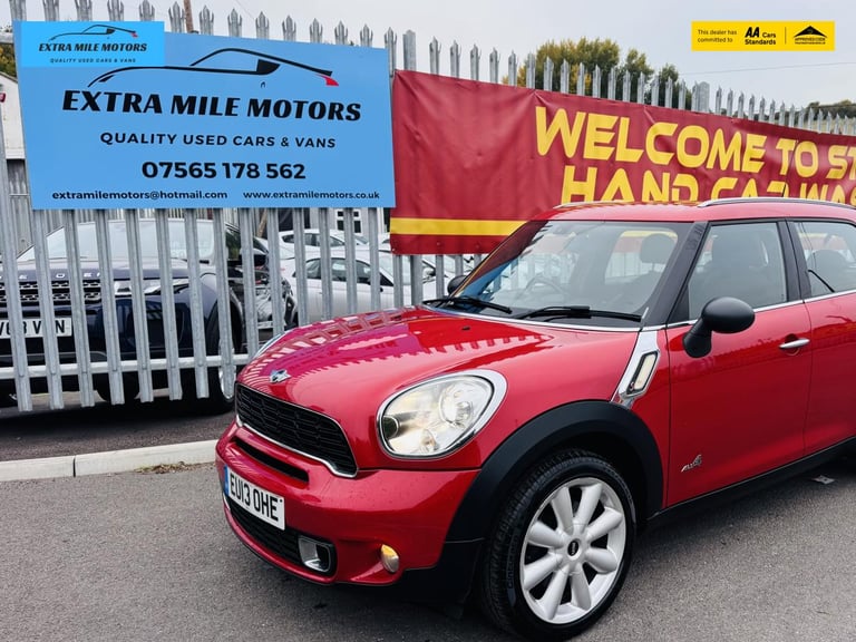 2013 MINI Countryman 1.6 Cooper S SUV 5dr Petrol Manual ALL4 Euro 5 (s/s) (184 ps) SUV Petrol Manual
