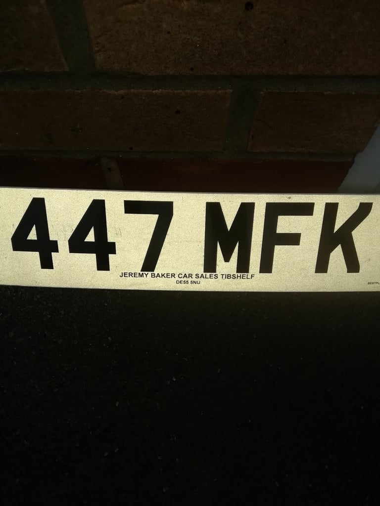 image for Private  number plate 