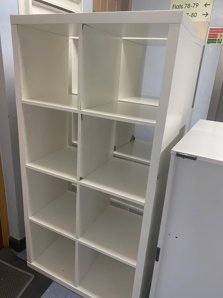 image for Book storage x2 and side cupboard 