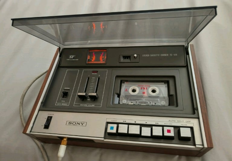 Sony TC-129 cassette deck 