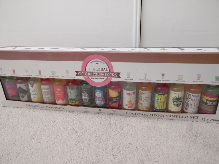 Cocktail mixers gift set