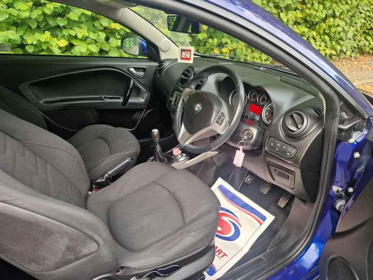 2017 Alfa Romeo MiTo 0.9 TB TwinAir 105 Progression 3dr HATCHBACK Petrol Manual