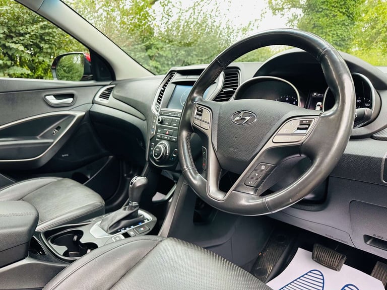 2016 Hyundai Santa Fe 2.2 Santa Fe Premium SE Blue Drive CRDi Auto 4WD 5dr SUV Diesel Automatic