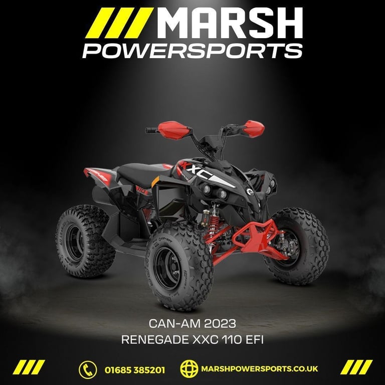 image for Can-Am Renegade XXC 110 EFI 23 Model-Can-Am Main Dealer NOW 4999