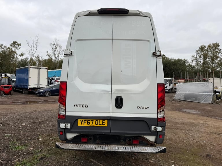 Iveco Daily 70c18 2017 67 7 ton panel van extra long extra high roof manual 