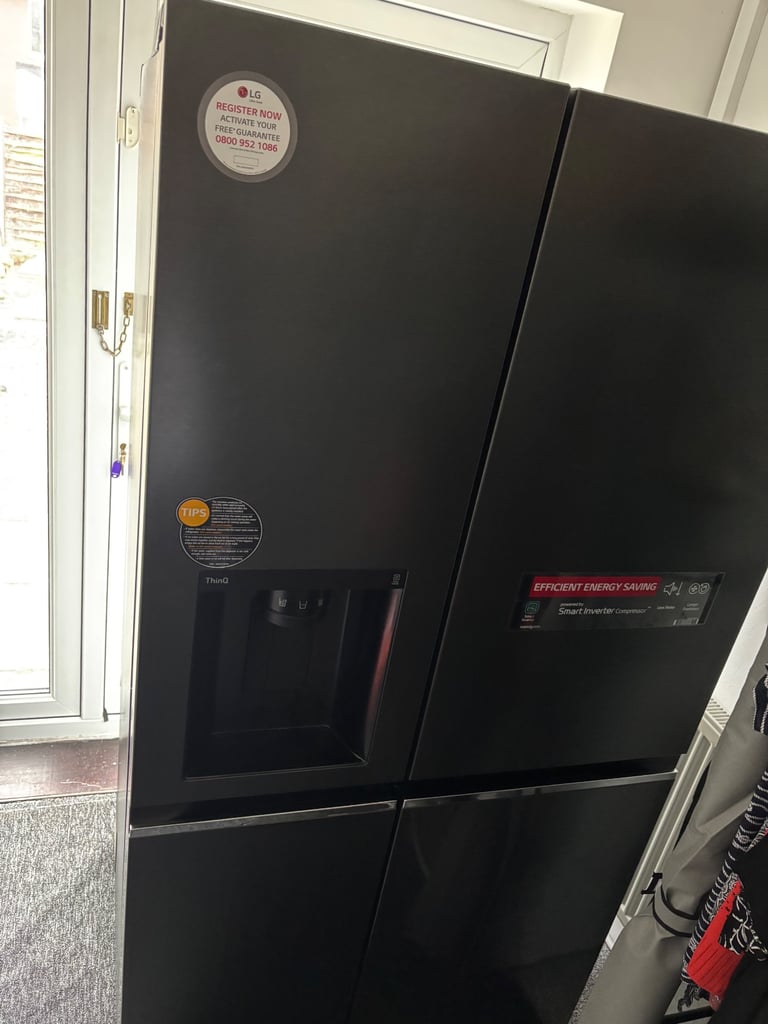 image for LG GSLD81PZRD NatureFRESH American-Style Smart Fridge Freezer