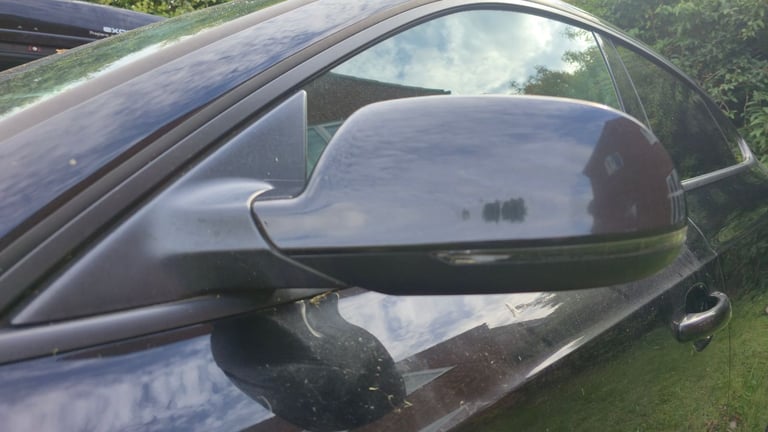 image for 2013 Audi A5 S-line PASSENGER SIDE Left Door/Wing Mirror In Black LZ9Y