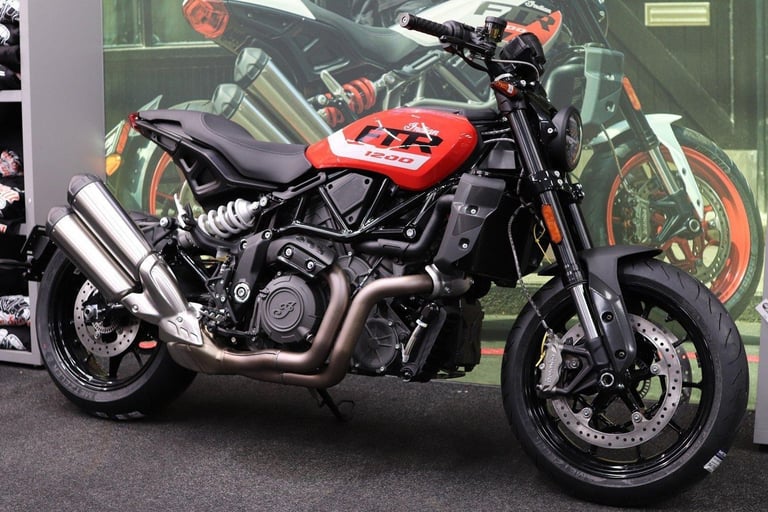 image for **IN STOCK** 2025 BRAND NEW INDIAN FTR 1200 - INDY RED - NOW 2500 OFF RRP!!!