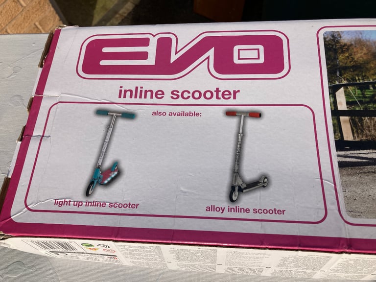 Kids Evo 2 wheeled scooter