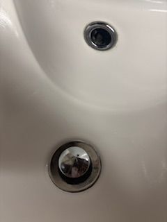 Round White Ceramic Counter Top Basin inc. Mixer Tap