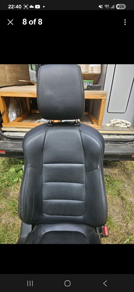 Mazda CX-5 driver and passenger seat