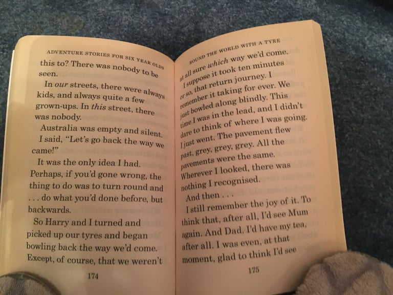 2 Books - 365 Stories and Rhymes Treasury and adventure stories for 6-year-olds