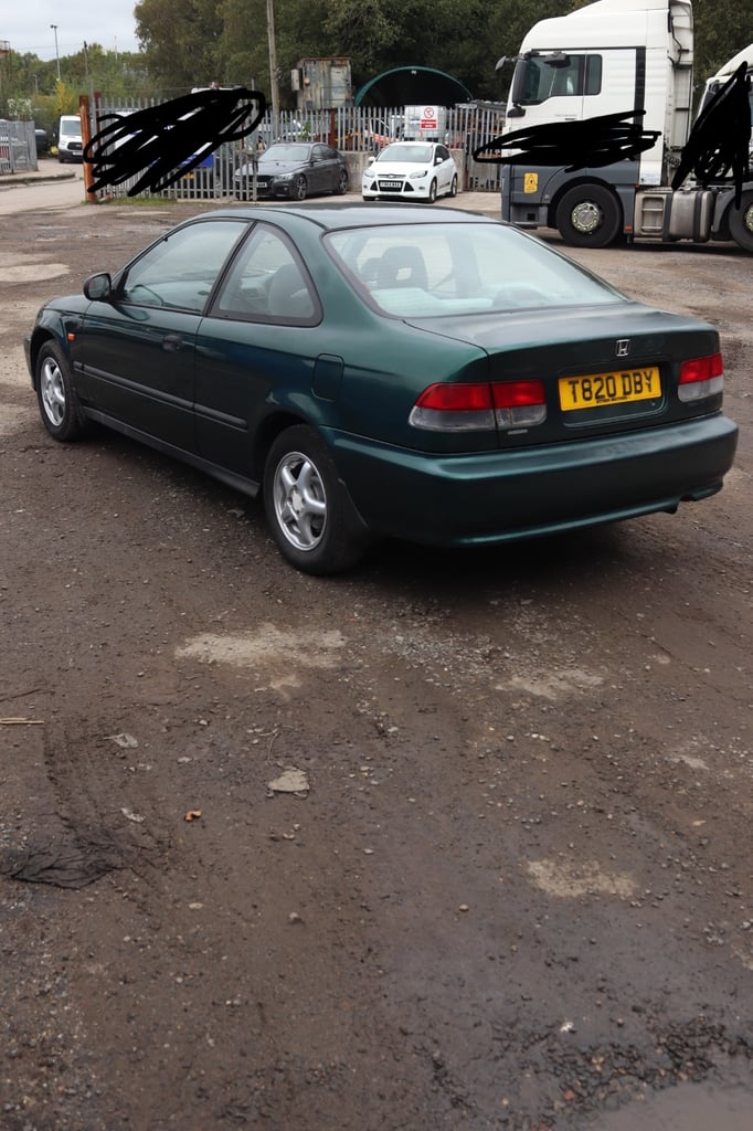 Honda, CIVIC, Coupe, 1999, Manual, 1590 (cc), 2 doors